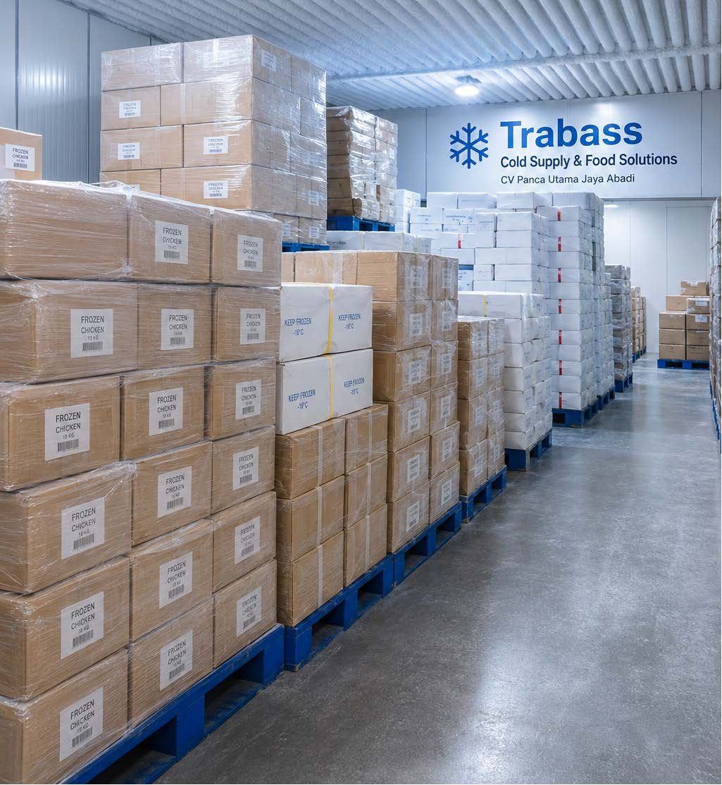 Lorong gudang Trabass di Muara Baru